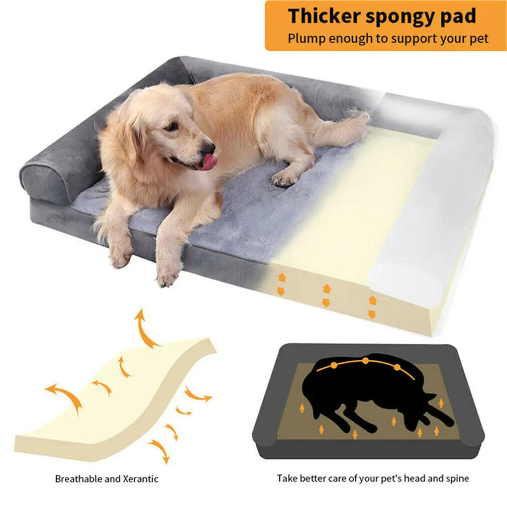 Dog Bed Extra Large Orthopedic  Mattress Couch