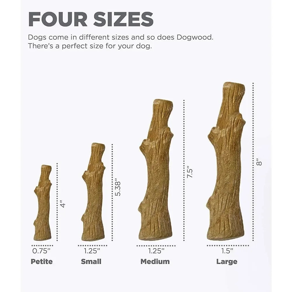Dogwood Wood Alternative Dog Chew Toy, Large